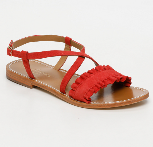Sandales M'tsanga Fraise