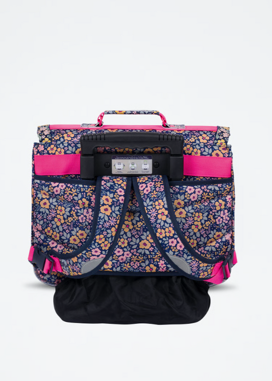 Cartable à Roulettes Fleurs du Lagon