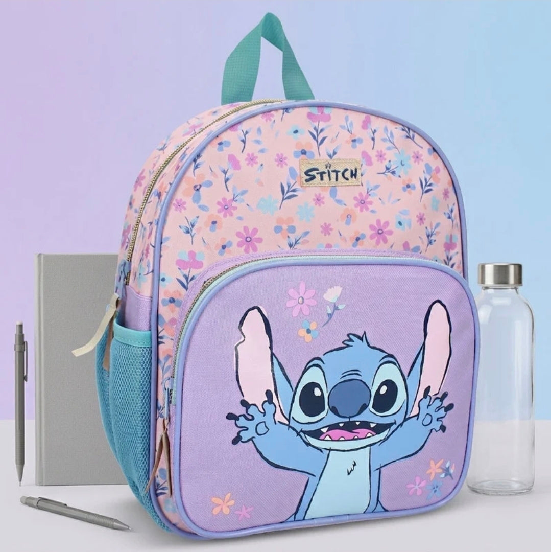 Sac à Dos Stitch Fleuri – Douceur de Mayotte