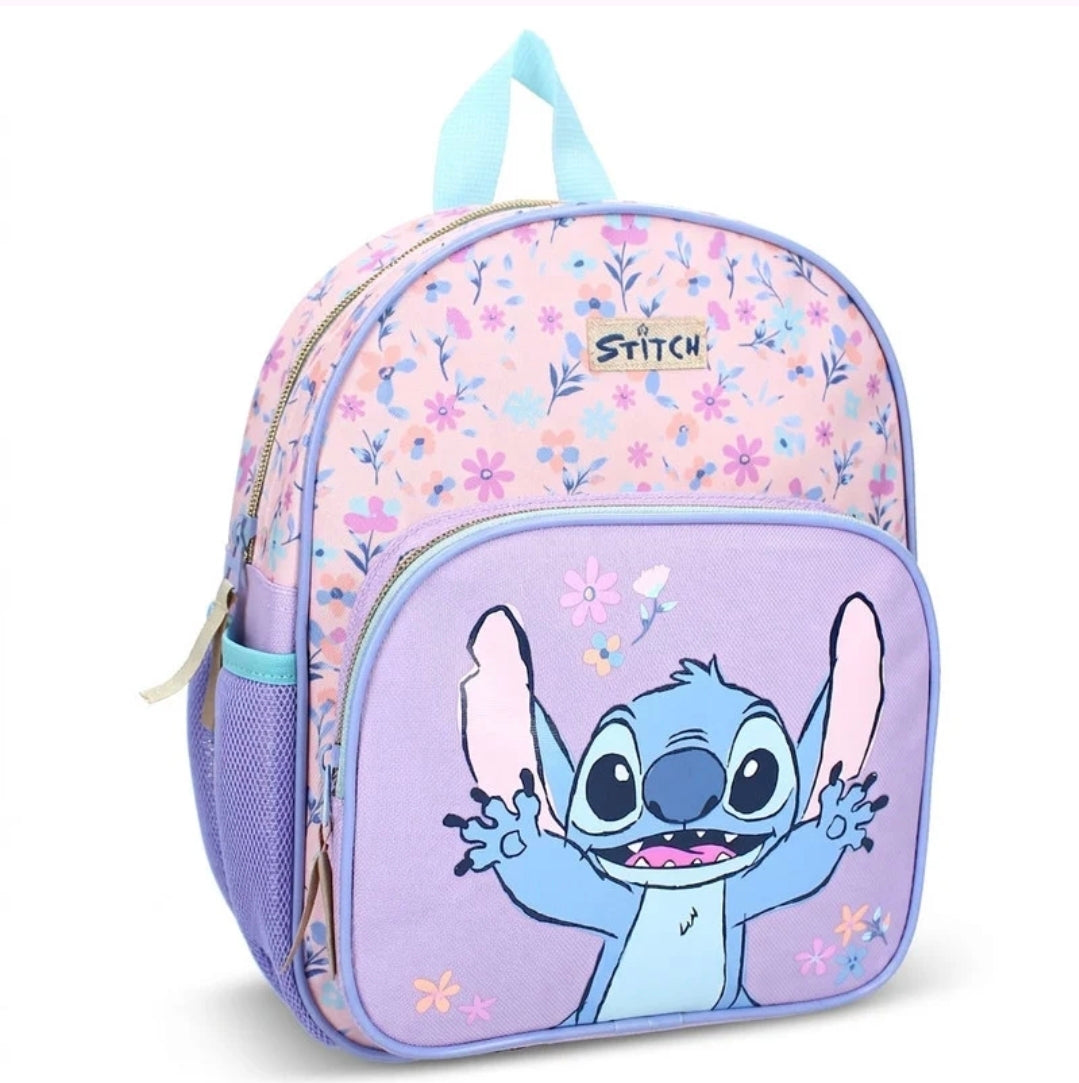 Sac à Dos Stitch Fleuri – Douceur de Mayotte